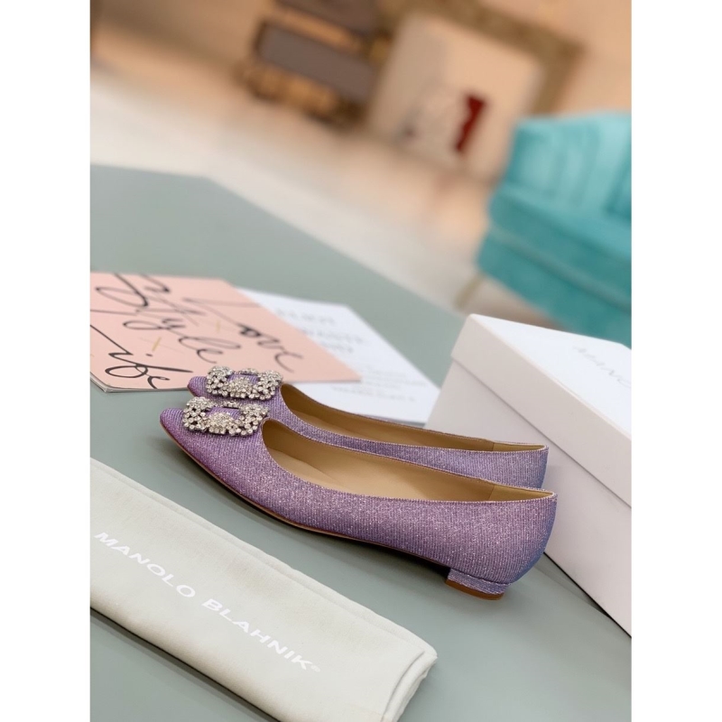 Manolo Blahnik flat shoes